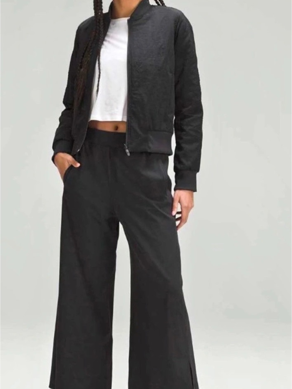 Lululemon Stretch Woven Wide-Leg High-Rise Crop